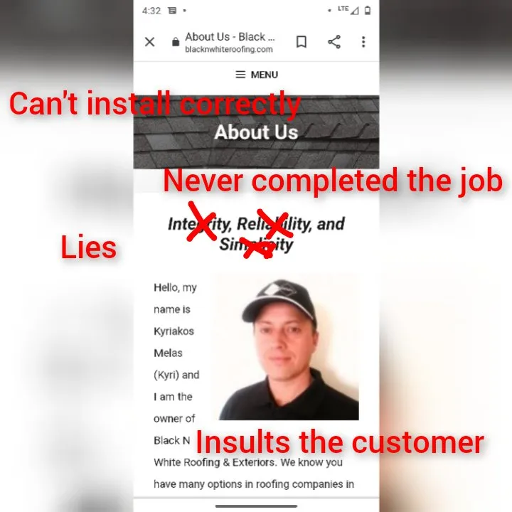 Slide of Black N White Roofing & Exteriors