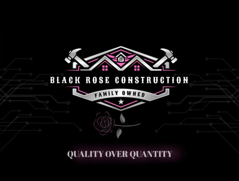 Slide of Black rose construction