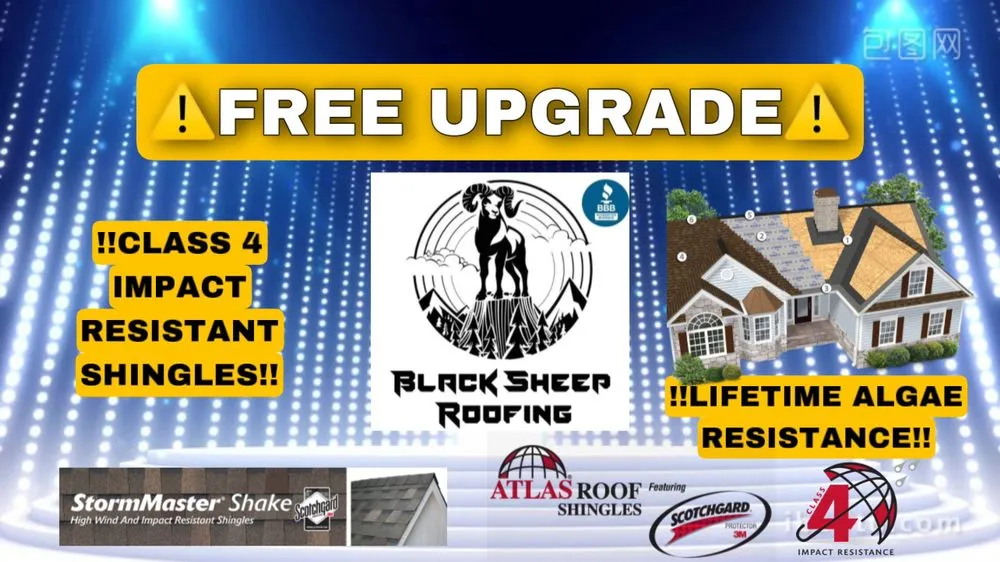 Slide of Black Sheep Roofing