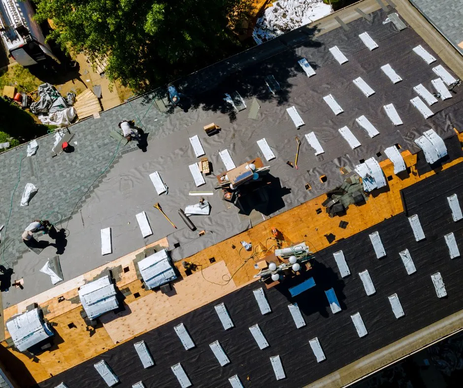 Slide of Black Tree Roofing