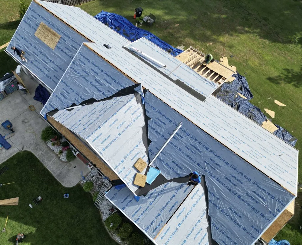 Slide of Blackbeard Roofing