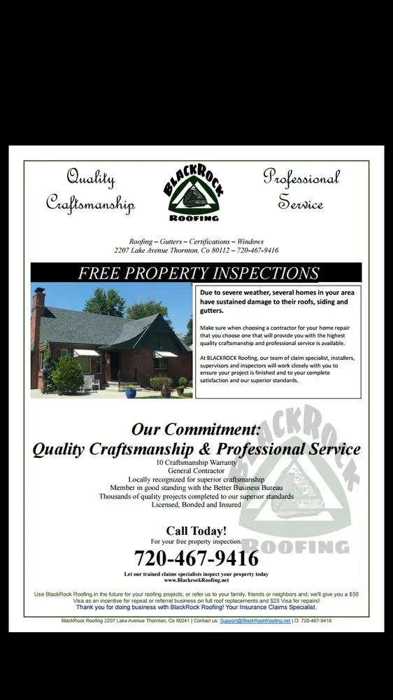 Slide of Blackrock Roofing