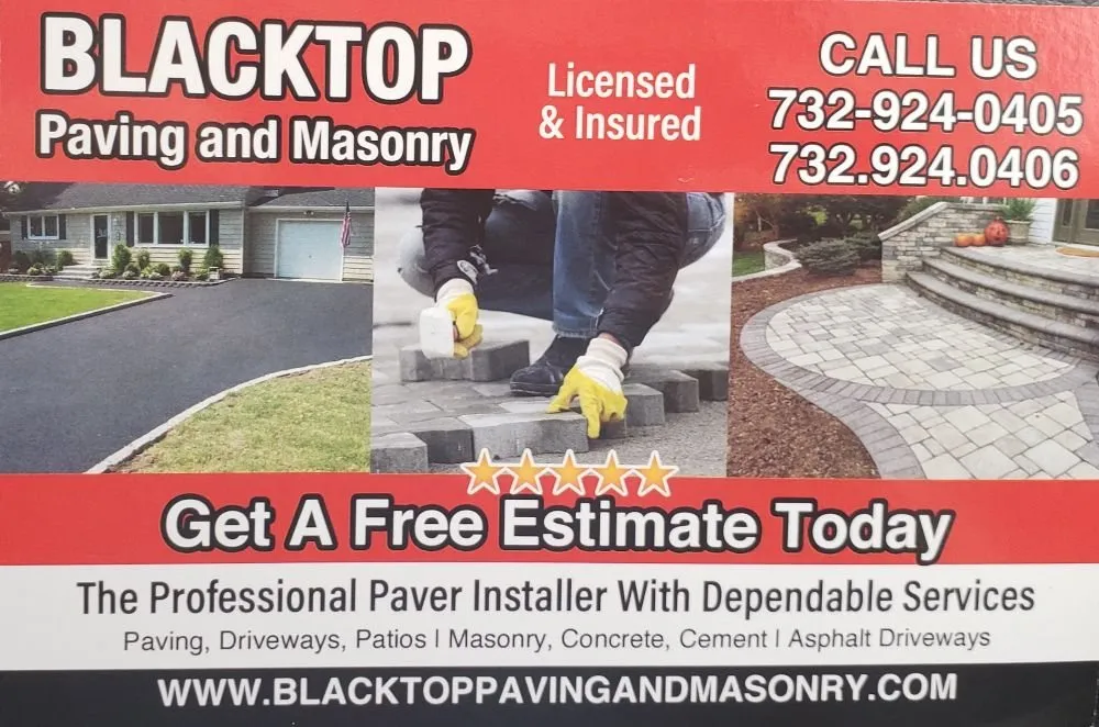 Slide of Blacktop Paving and Masonry