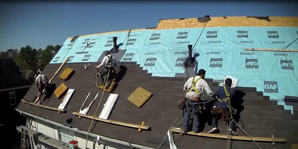 Slide of Blair Commercial Roofing