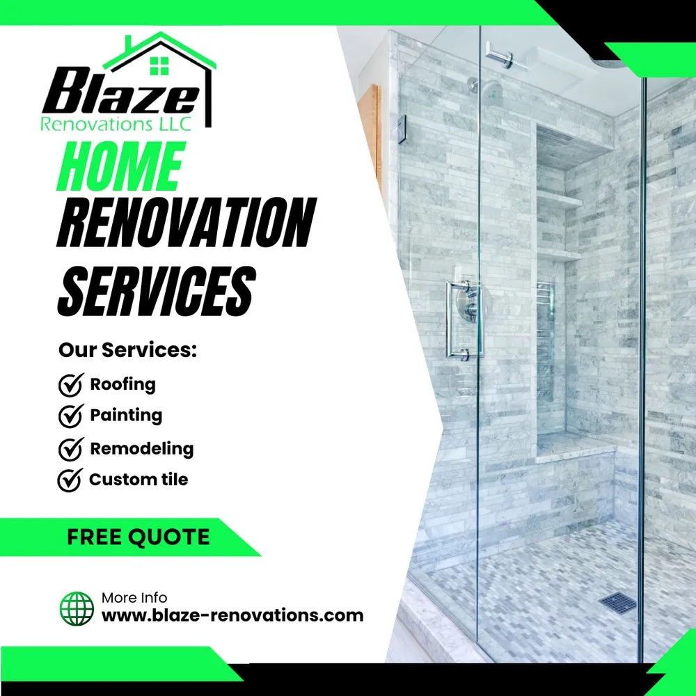 Slide of Blaze Renovations