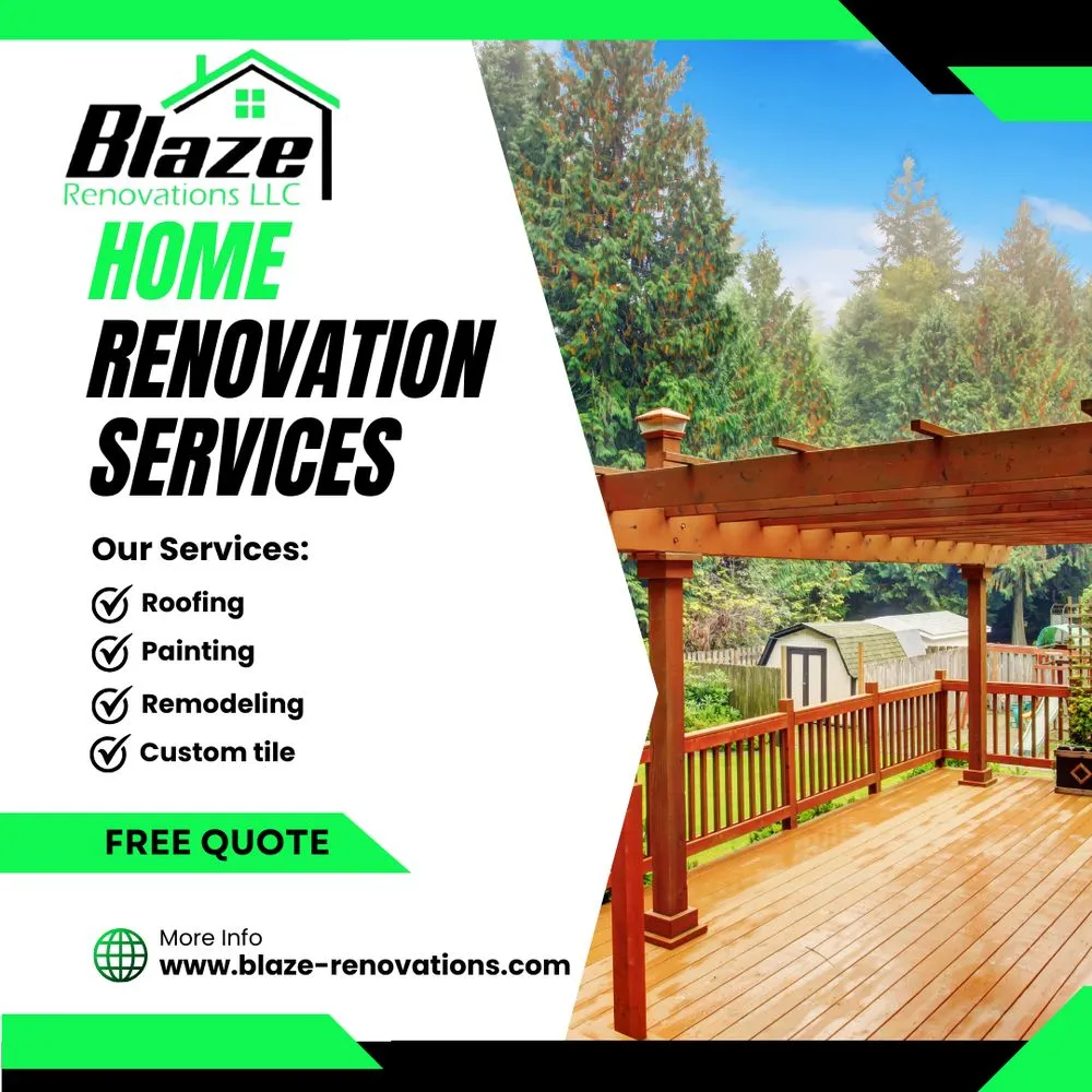 Slide of Blaze Renovations