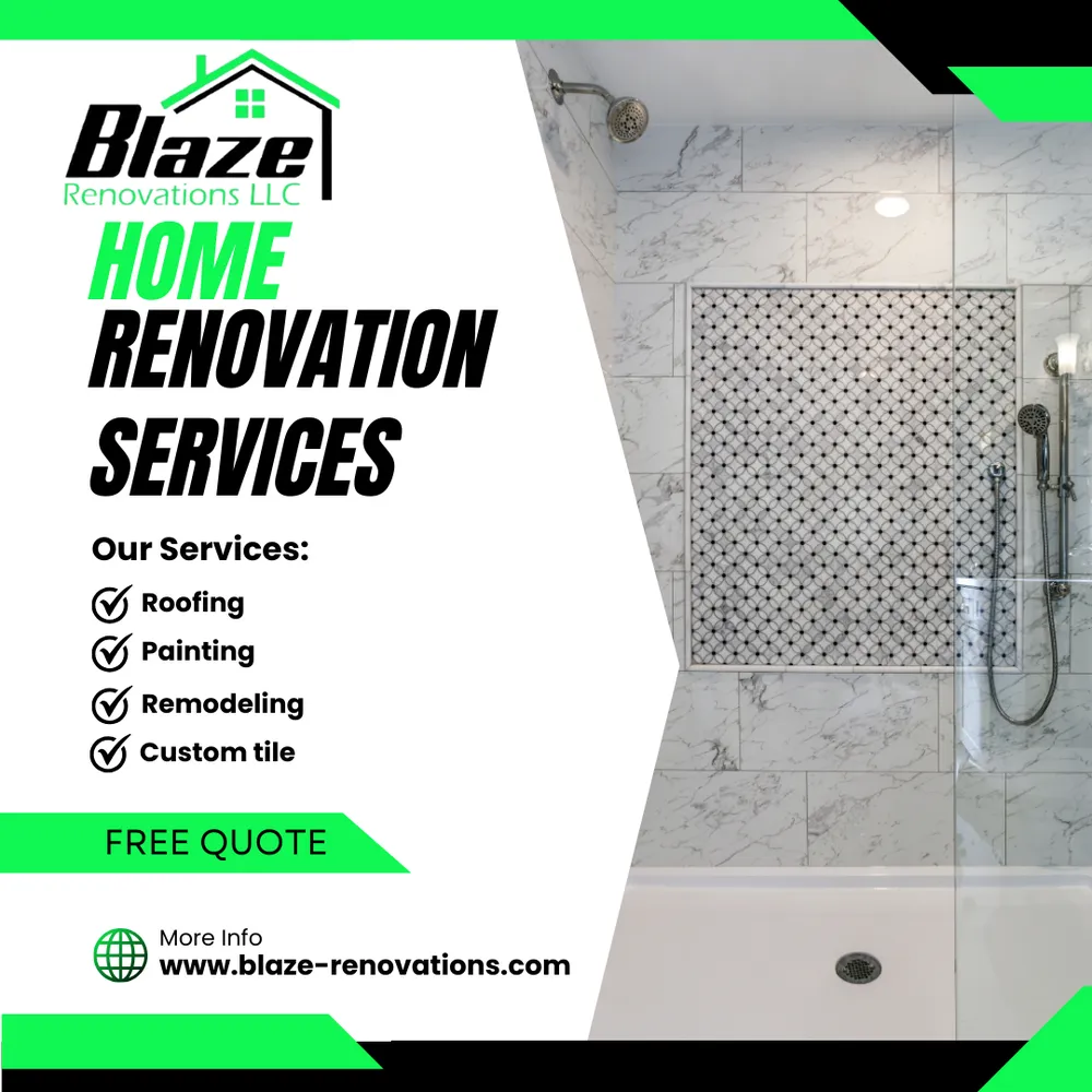 Slide of Blaze Renovations