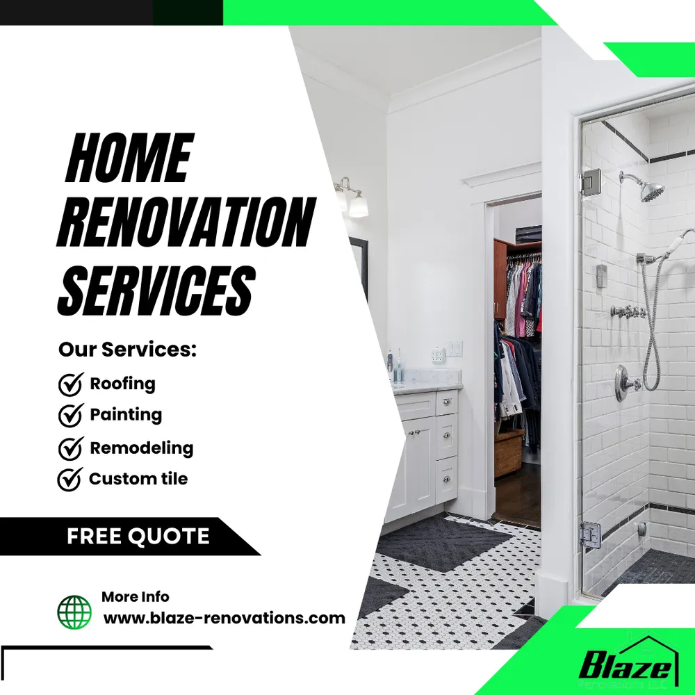 Slide of Blaze Renovations