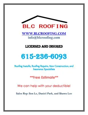 BLC Roofing Logo