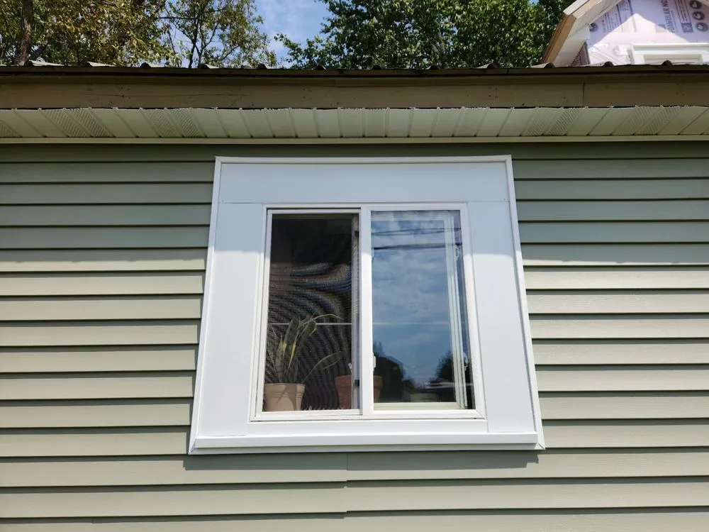 Emergency storm damage roof repair near you in Poy Sippi, WI by Bleecker & Sons Construction LLC