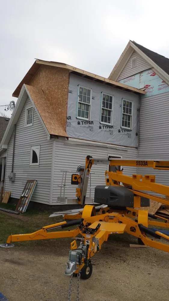 Top-rated storm damage roof repair in Poy Sippi, WI by Bleecker & Sons Construction LLC