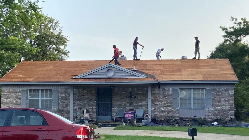 Slide of Bless Roofing