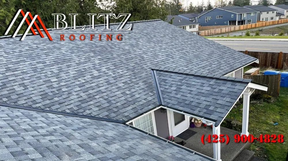 Slide of Blitz Roofing