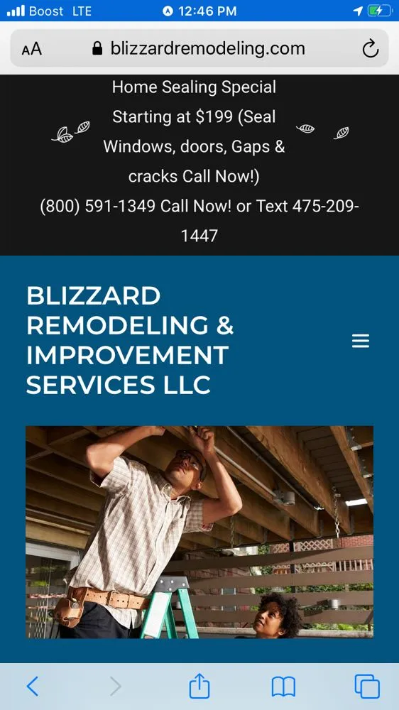 Slide of Blizzard Remodeling & Improvement Services