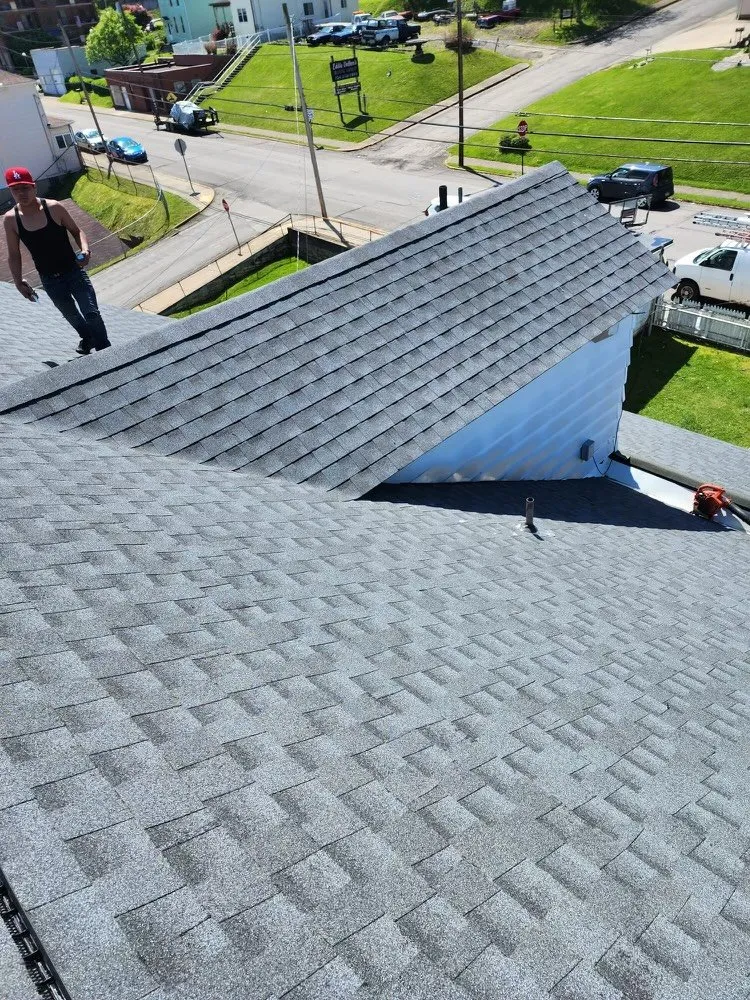 Slide of Blockbuster Roofing