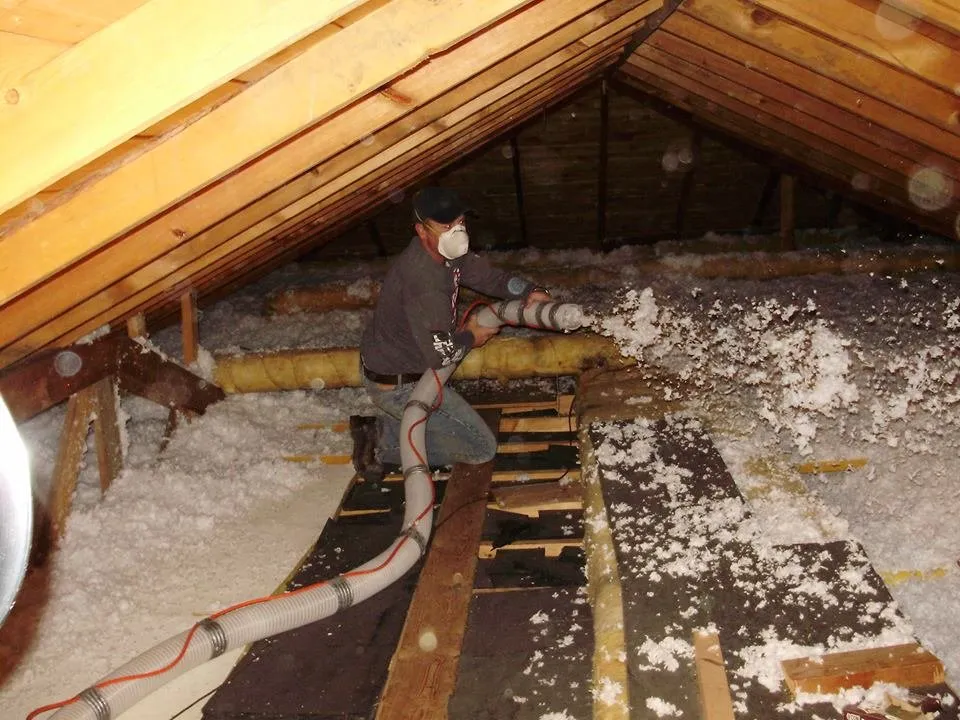 Slide of Blown In Insulation