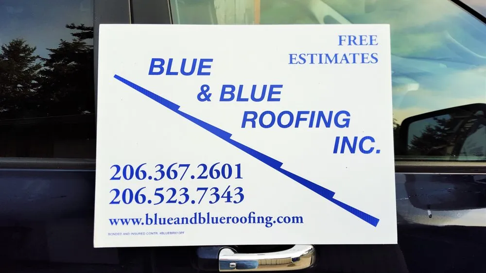 Slide of Blue & Blue Roofing