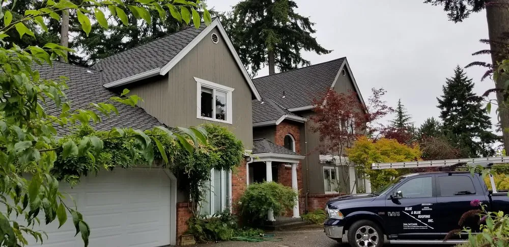 Slide of Blue & Blue Roofing