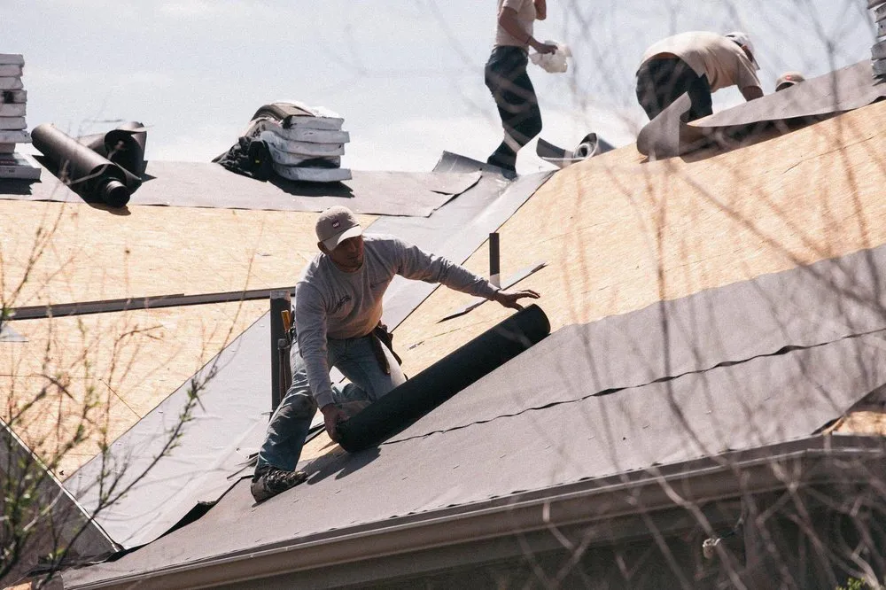 Slide of Blue Angels Roofing