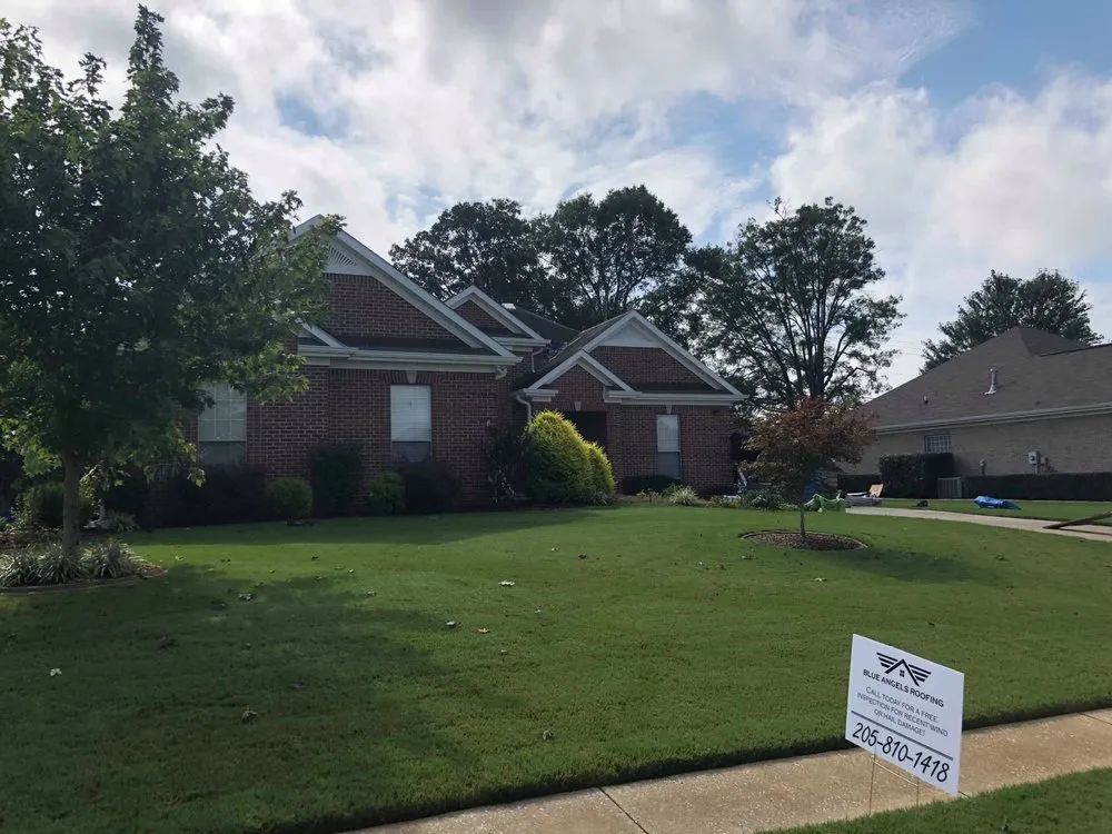 Slide of Blue Angels Roofing