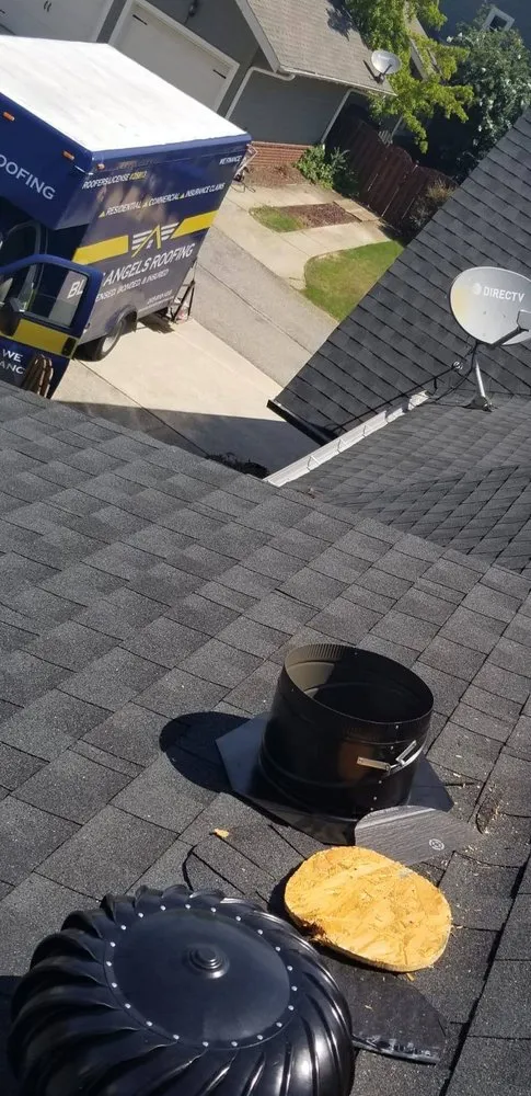 Slide of Blue Angels Roofing