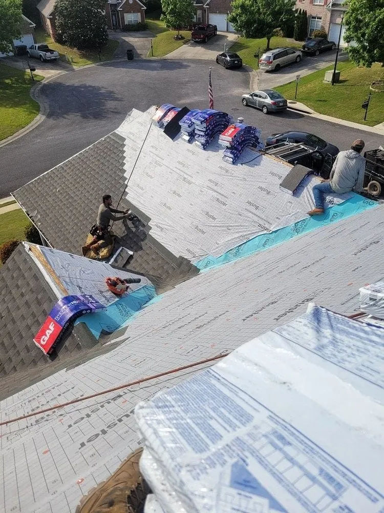 Slide of Blue Angels Roofing