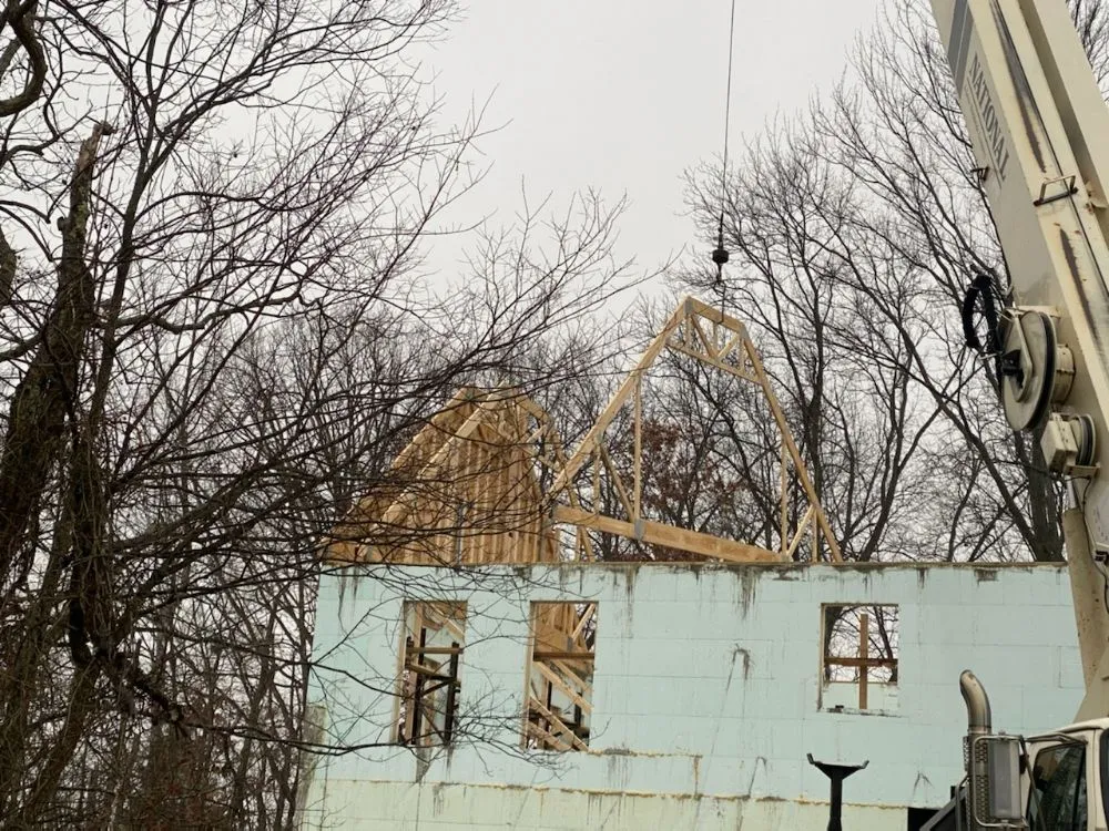Slide of Blue Beaver Roofing