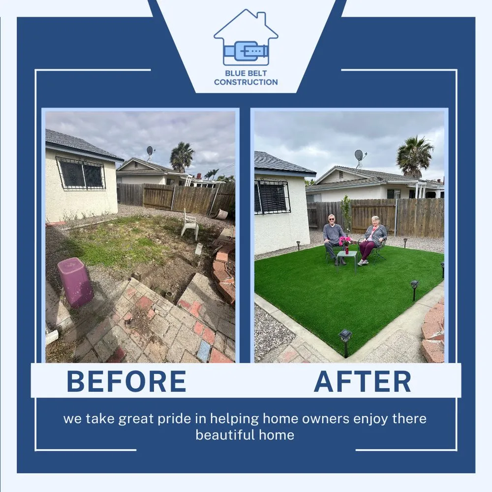 Slide of Blue Belt Construction