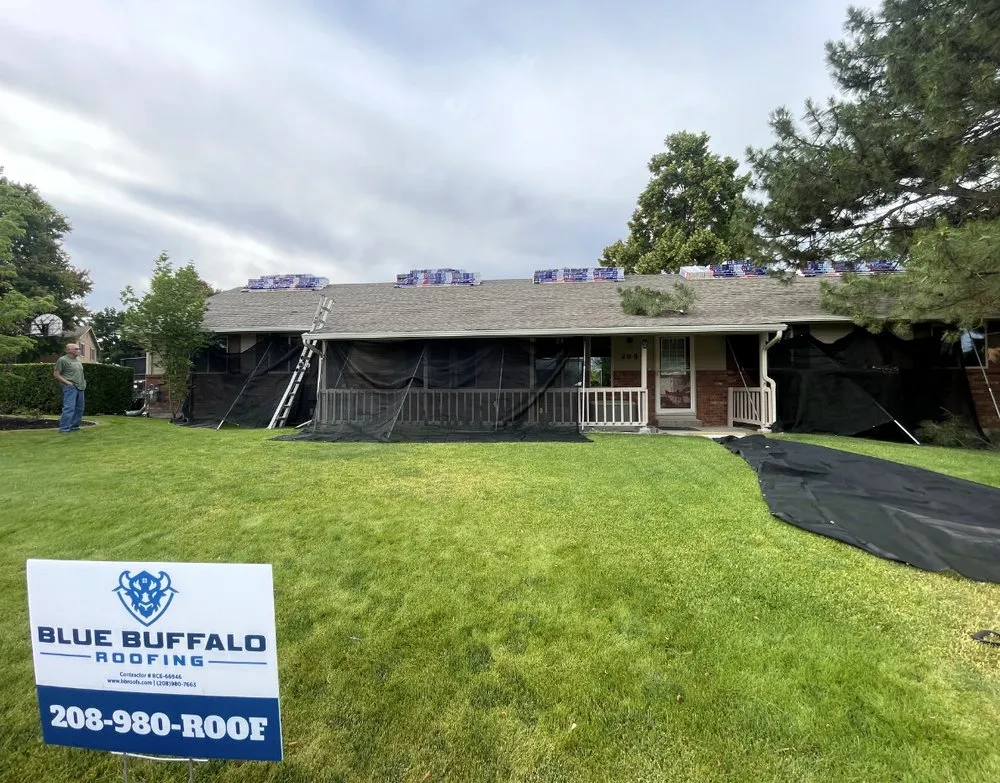 Slide of Blue Buffalo Roofing