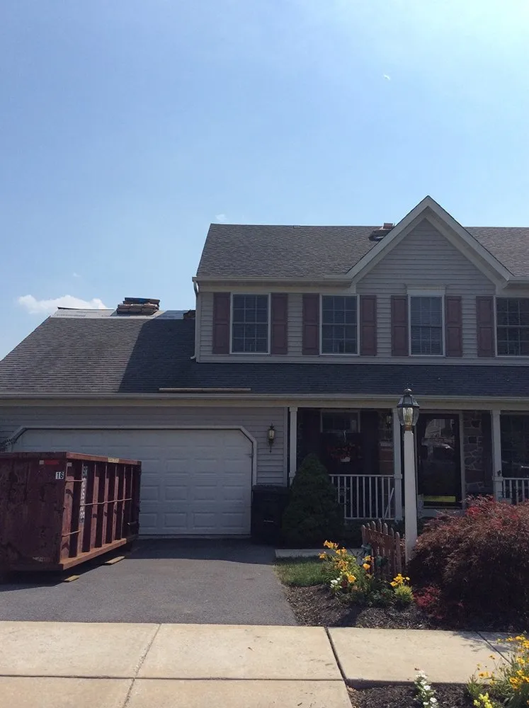 Emergency roof repair in Douglassville, PA by Blue Collar Construction