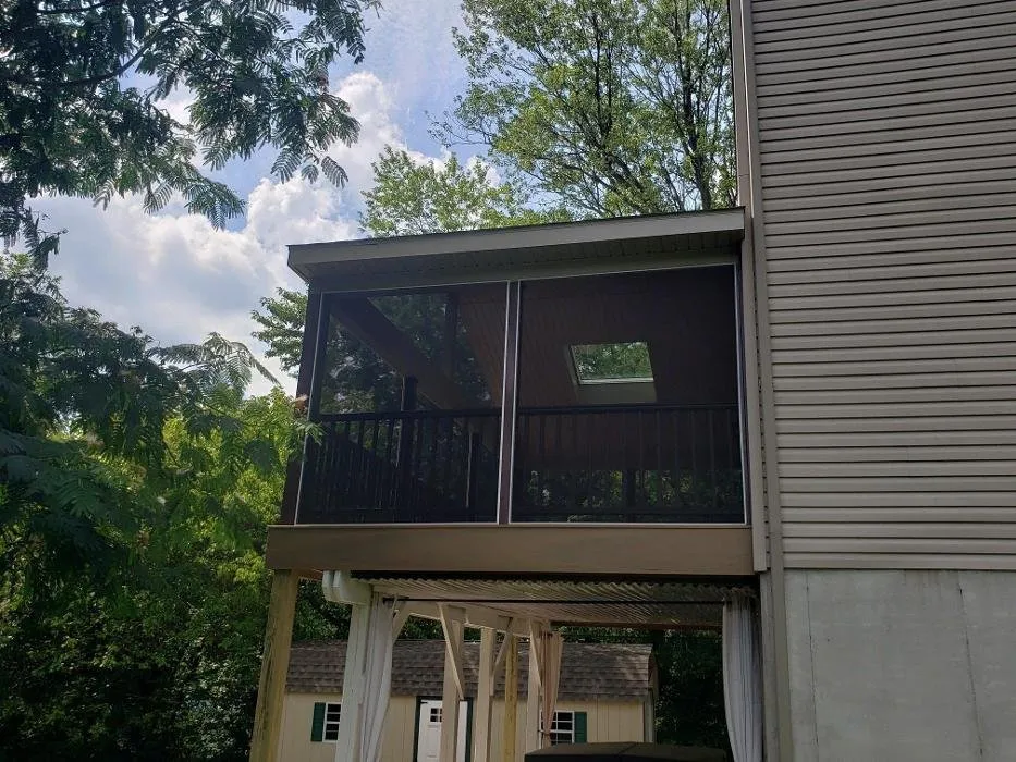 Emergency storm damage roof repair same-day service in Douglassville, PA by Blue Collar Construction