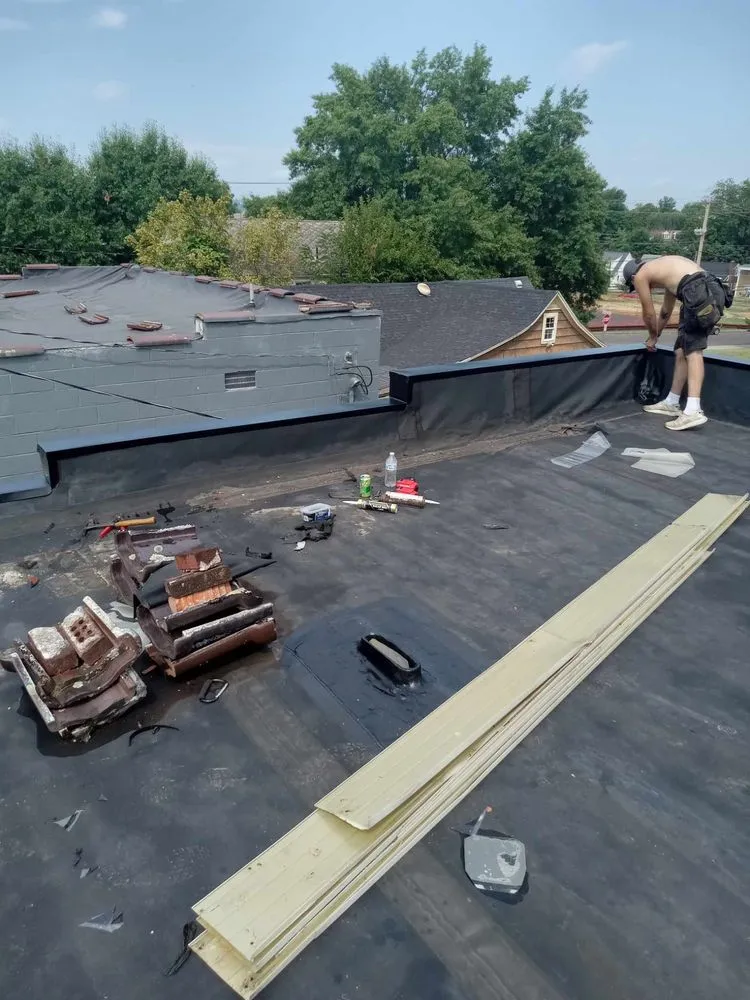 Slide of Blue Collar Roofing