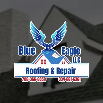 Blue Eagle Roofing & Repair Logo