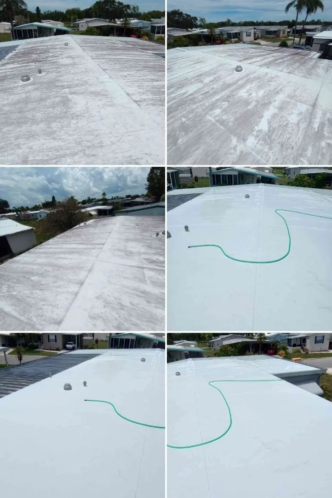 Slide of Blue Edge Sealing & Pressure Washing