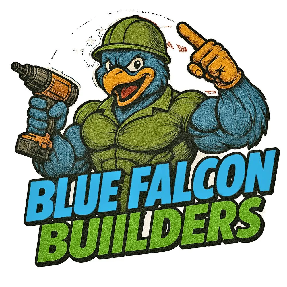Slide of Blue Falcon Roofing