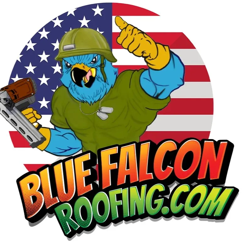 Slide of Blue Falcon Roofing