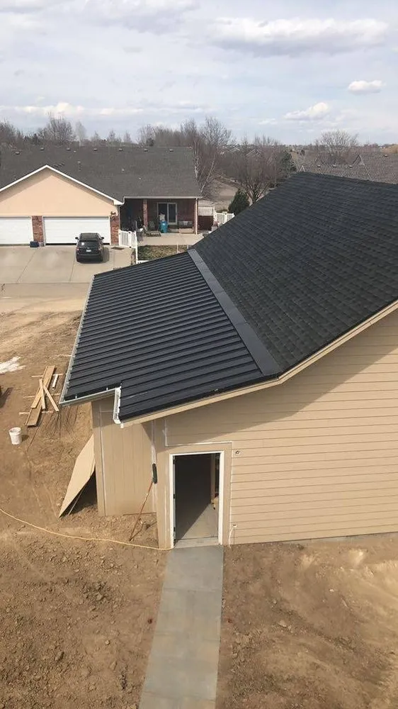 Slide of Blue Frog Roofing