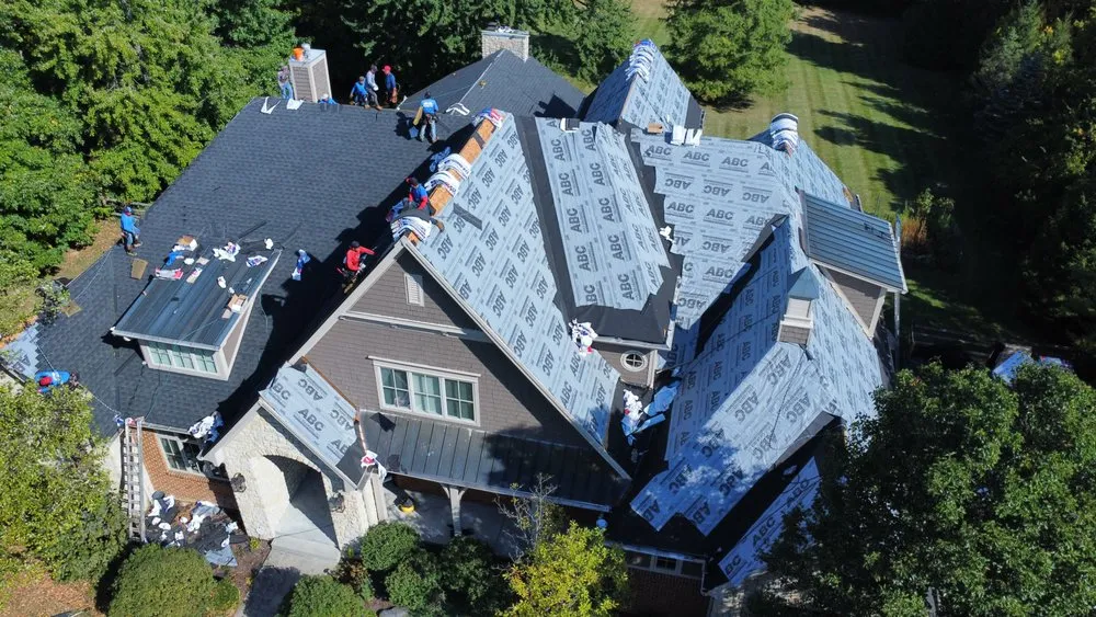 Slide of Blue Grass Roofing Services