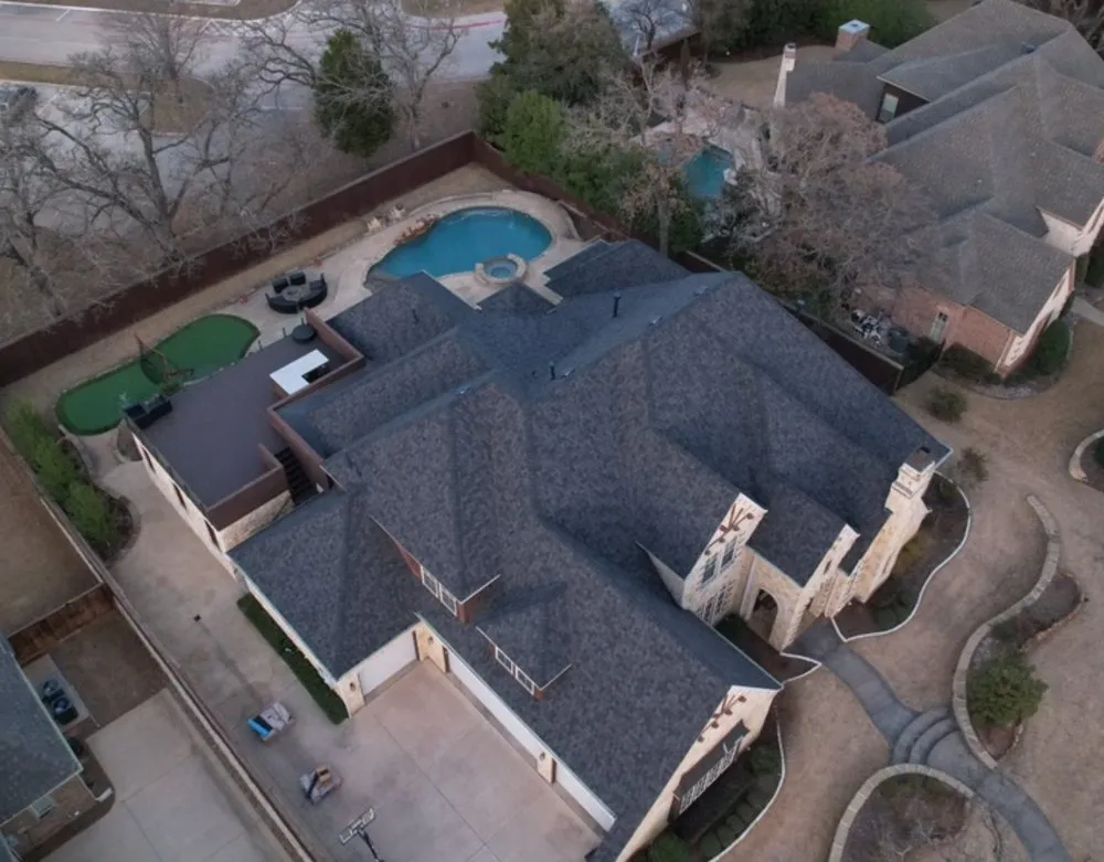 Slide of Blue Hammer Roofing