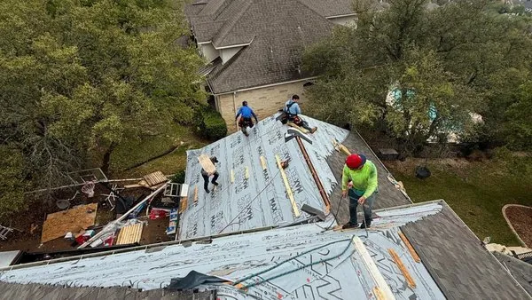 Blue Hammer Roofing Logo