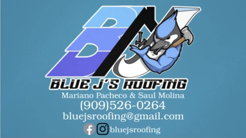 Slide of Blue J’s Roofing