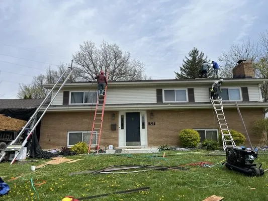 Blue Knight Roofing & Restoration Logo