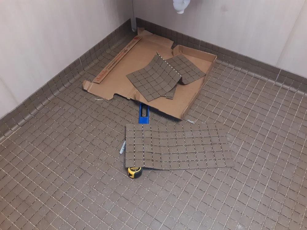 Slide of Blue Ladder Construction