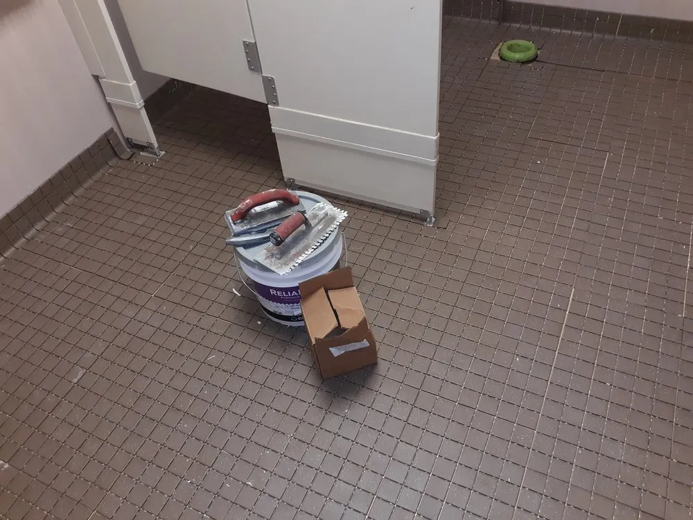 Slide of Blue Ladder Construction