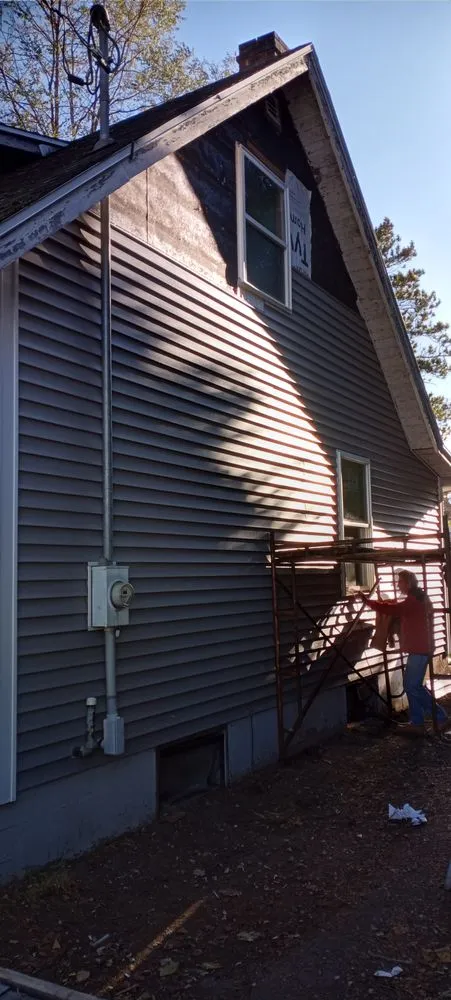 Slide of Blue Ladder Construction