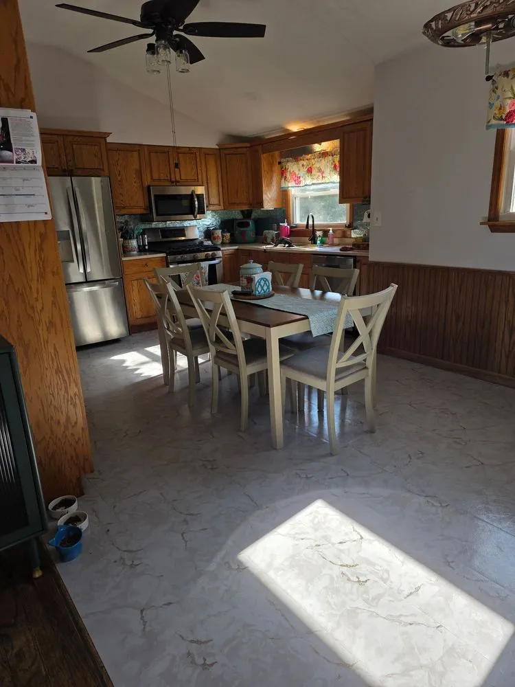 Slide of Blue Ladder Construction