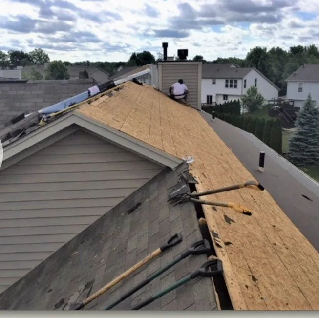 Slide of Blue Ladder Roofing