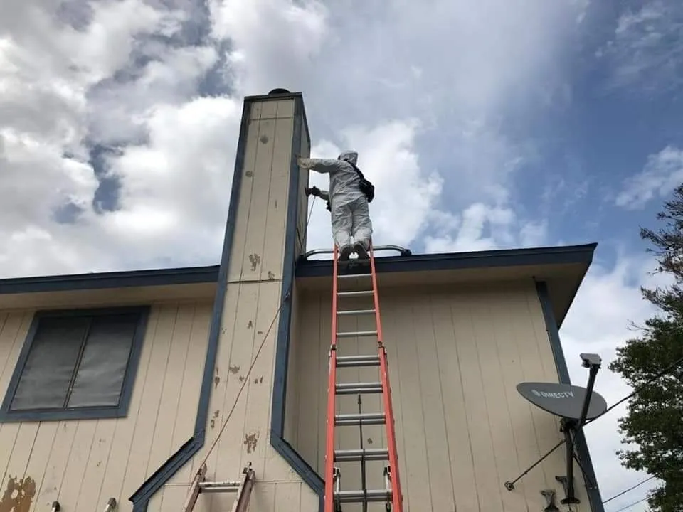 Slide of Blue Light Construction