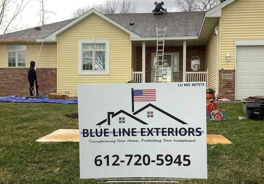 Slide of Blue Line Exteriors