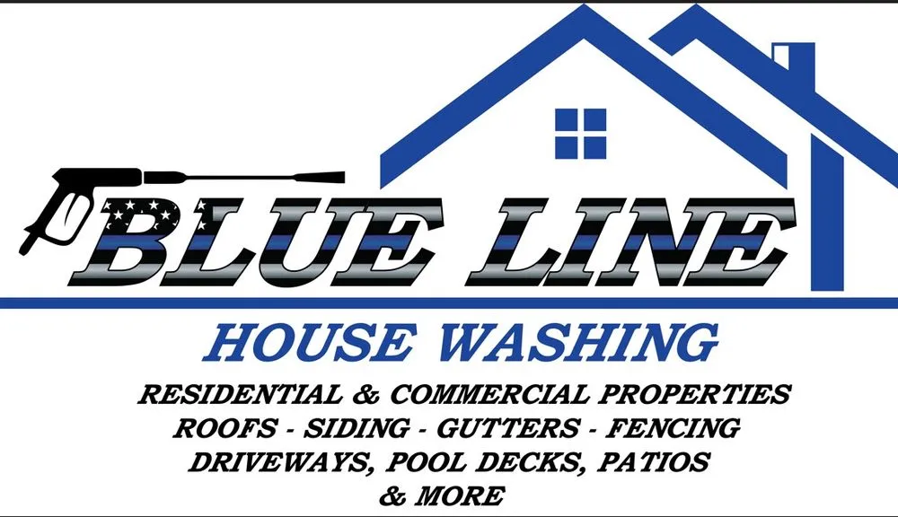 Slide of Blue Line House Washing